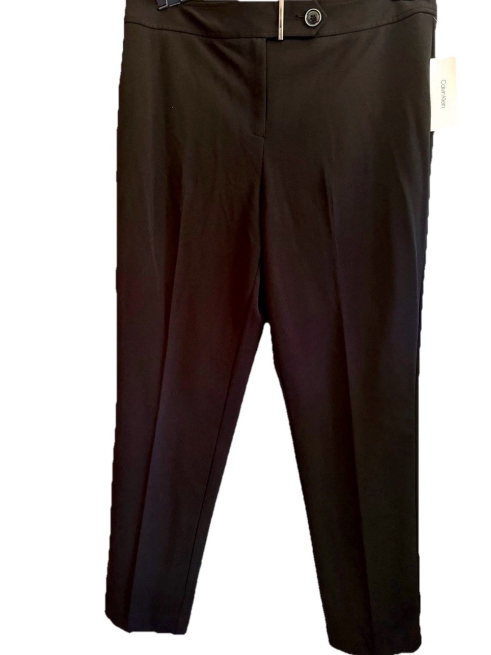 NEW! Calvin Klein Black Cropped Dress Slacks Sz 14